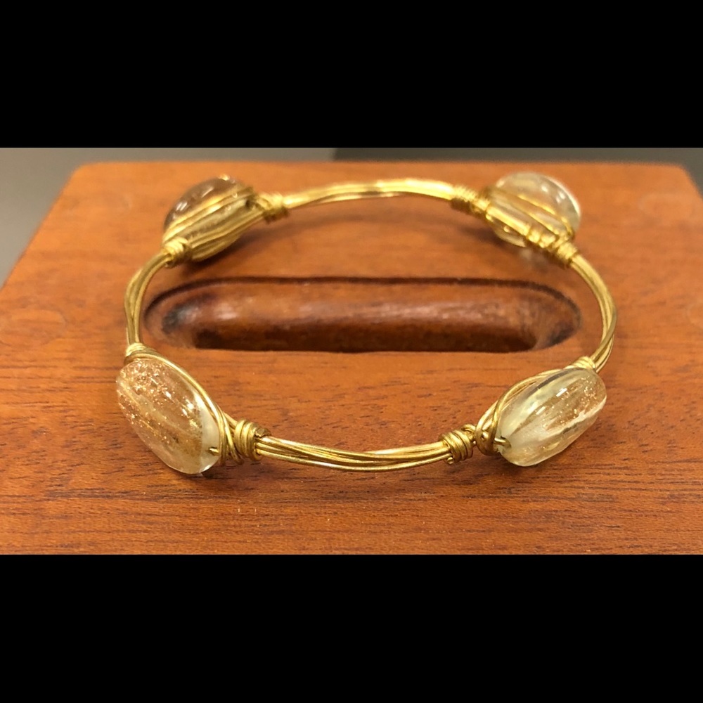 Handmade Bourbon & Bowties Bracelet